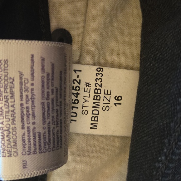 NYDJ Black Jeans 16 Barbara High Waist Stretch Bootcut Pants - Picture 11 of 11